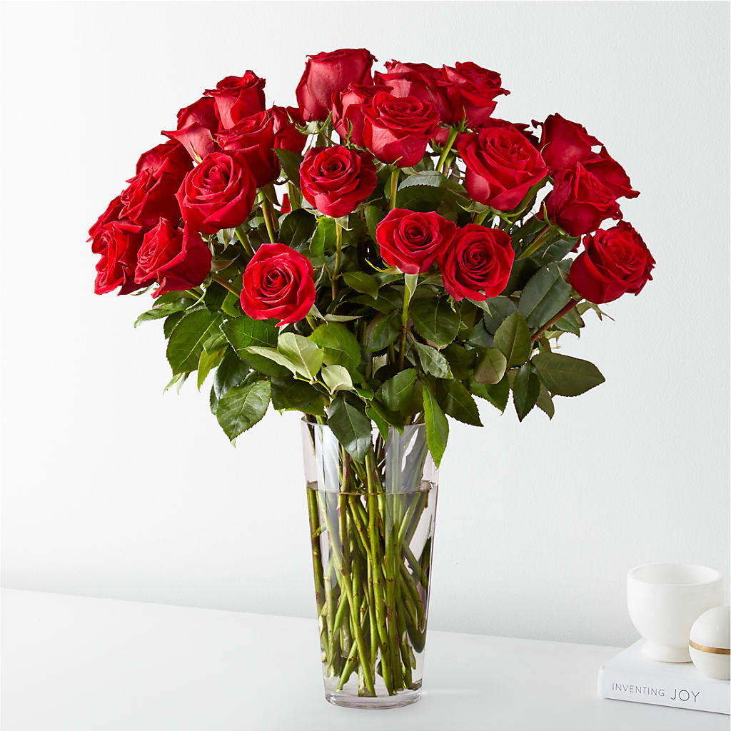 Long Stem Red Rose Bouquet – BILLY'S WITTENBERG FLORAL, Wittenberg WI