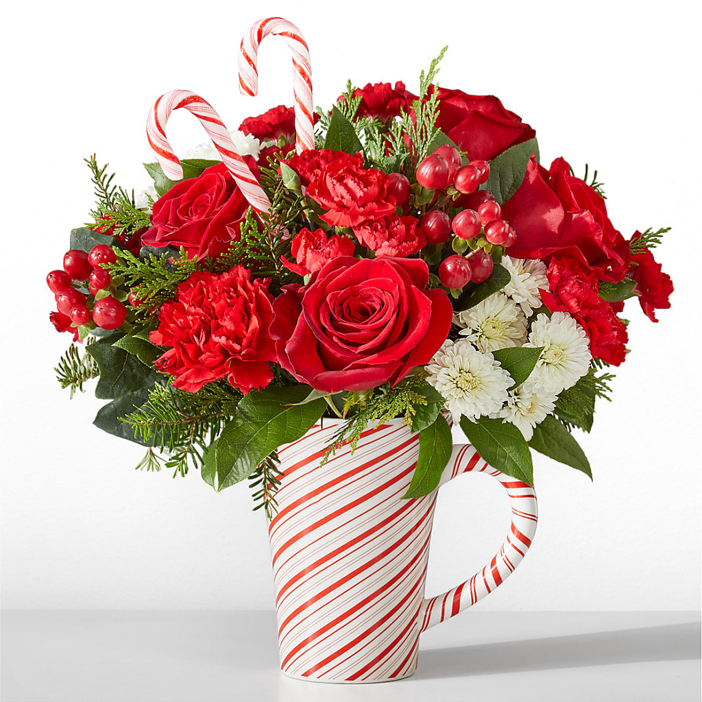 Peppermint Swirl Mug – BILLY'S WITTENBERG FLORAL, Wittenberg WI