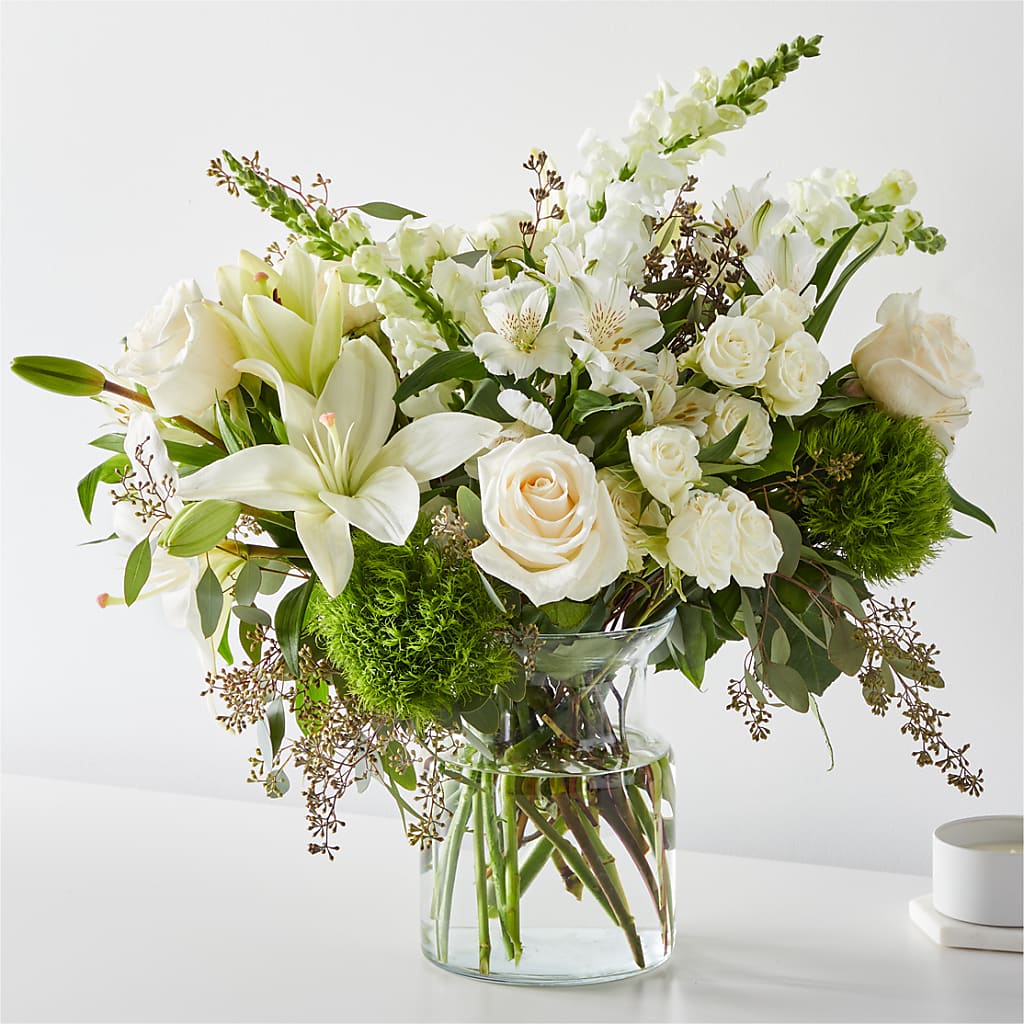 Fresh Linen Bouquet – BILLY'S WITTENBERG FLORAL, Wittenberg WI