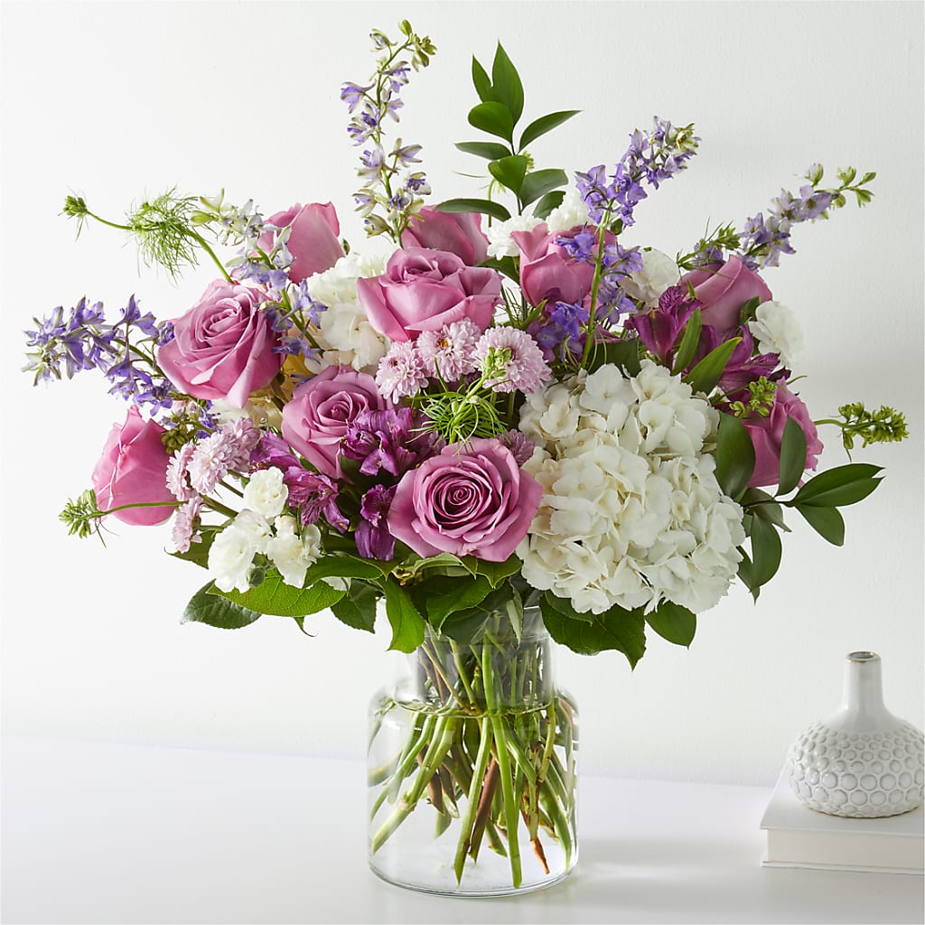 Violet Caress Bouquet – BILLY'S WITTENBERG FLORAL, Wittenberg WI