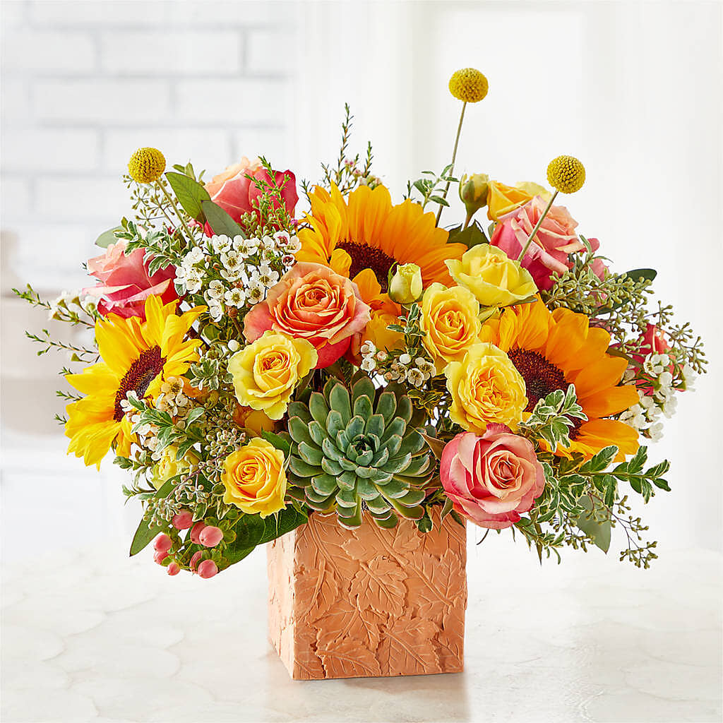 Sunflower Season Bouquet – BILLY'S WITTENBERG FLORAL, Wittenberg WI