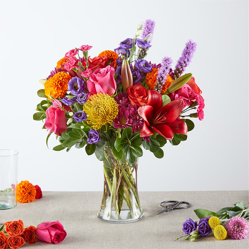 Feast of Color – A Florist Original – BILLY'S WITTENBERG FLORAL, Wittenberg WI