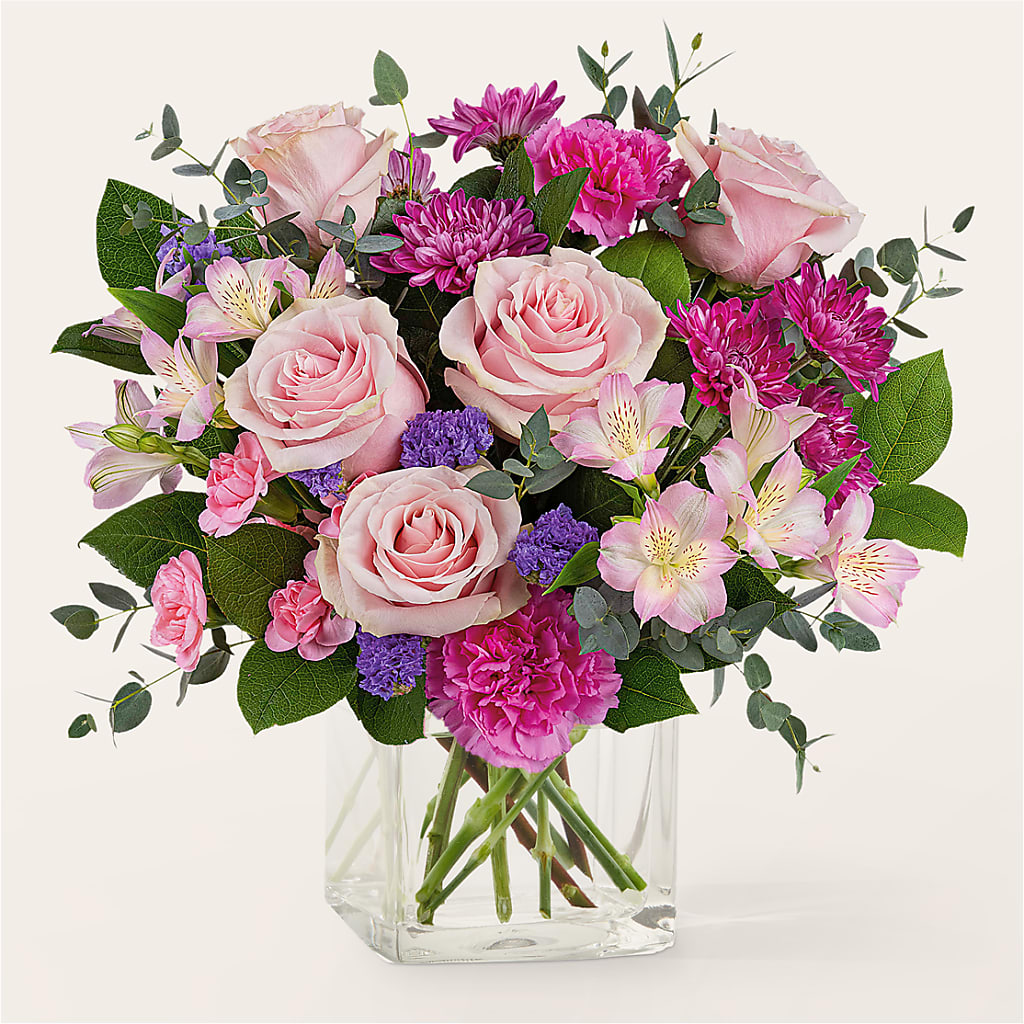 Rosy Radiance Bouquet – BILLY'S WITTENBERG FLORAL, Wittenberg WI