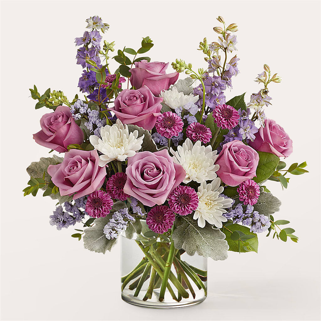 Violet Frost Bouquet – BILLY'S WITTENBERG FLORAL, Wittenberg WI