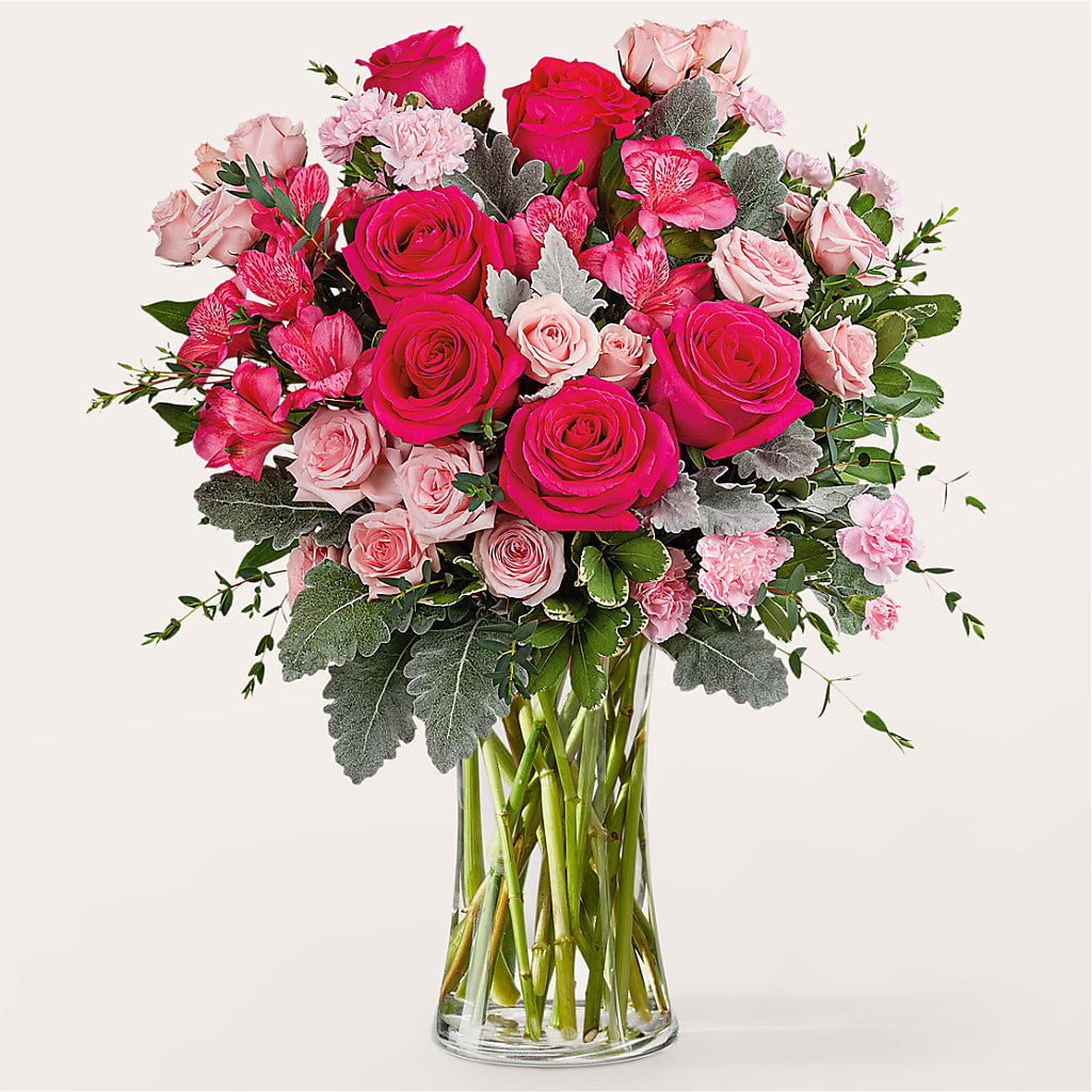 Tickled Pink Bouquet – BILLY'S WITTENBERG FLORAL, Wittenberg WI