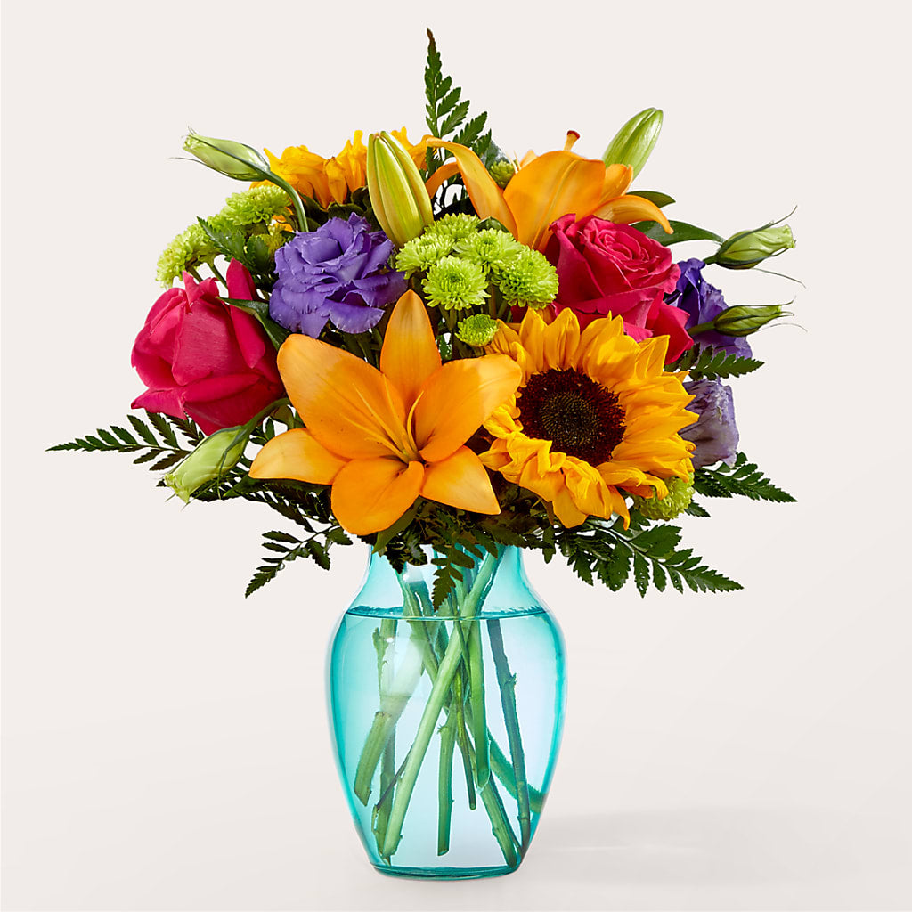 Double Rainbow Bouquet – BILLY'S WITTENBERG FLORAL, Wittenberg WI