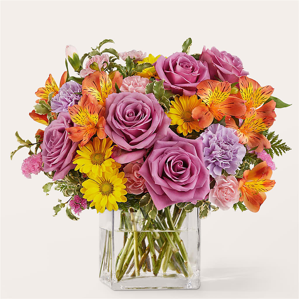 Shades of Happiness Bouquet – BILLY'S WITTENBERG FLORAL, Wittenberg WI