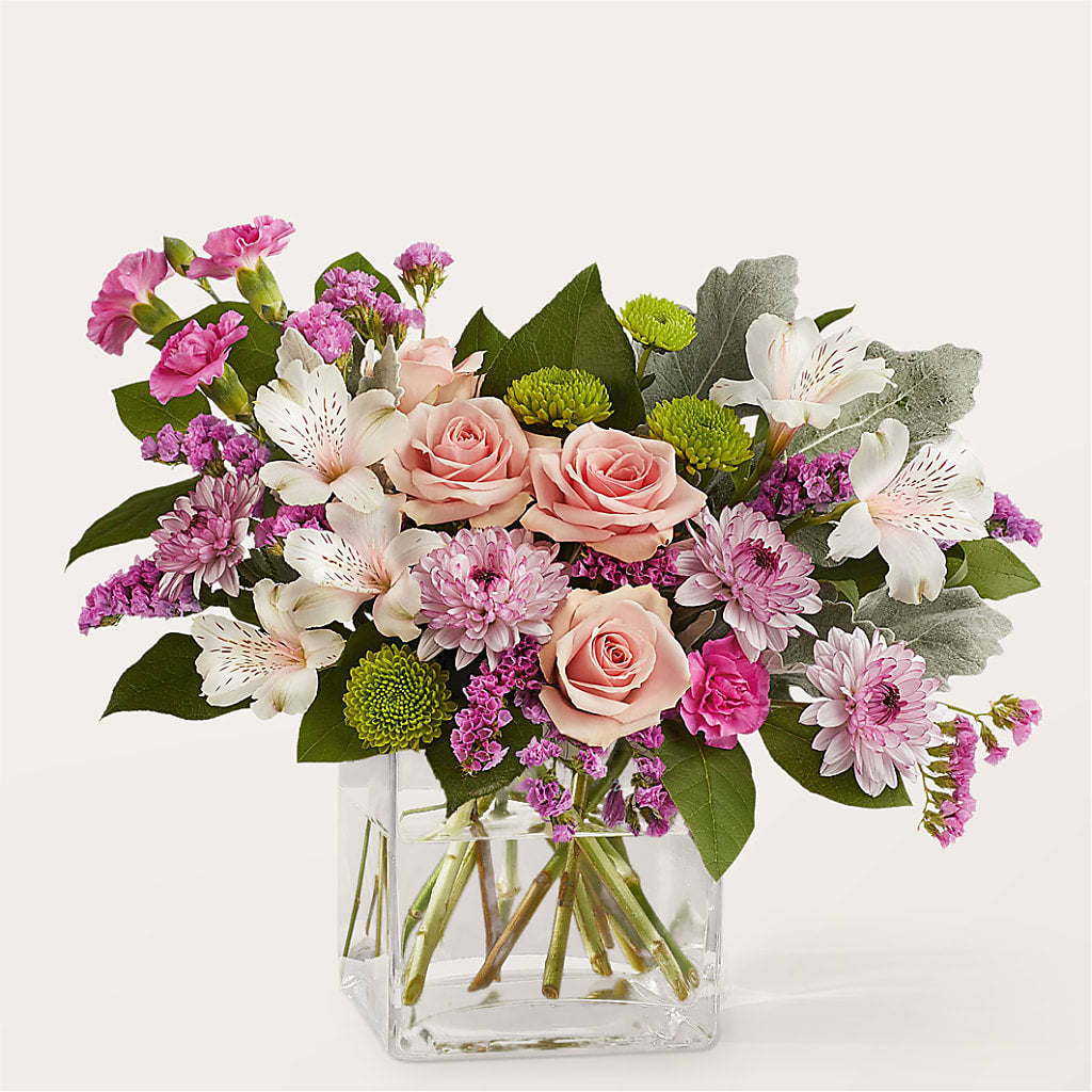 Pink Suede Bouquet – BILLY'S WITTENBERG FLORAL, Wittenberg WI