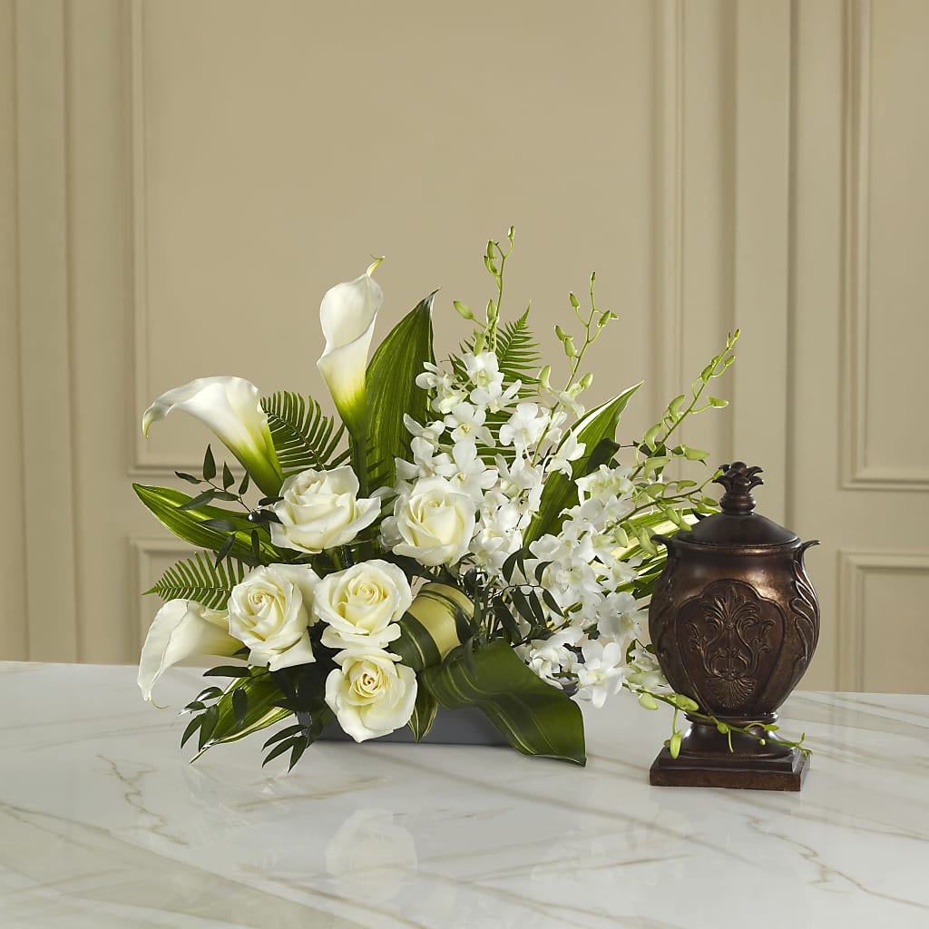At Peace Arrangement – BILLY'S WITTENBERG FLORAL, Wittenberg WI