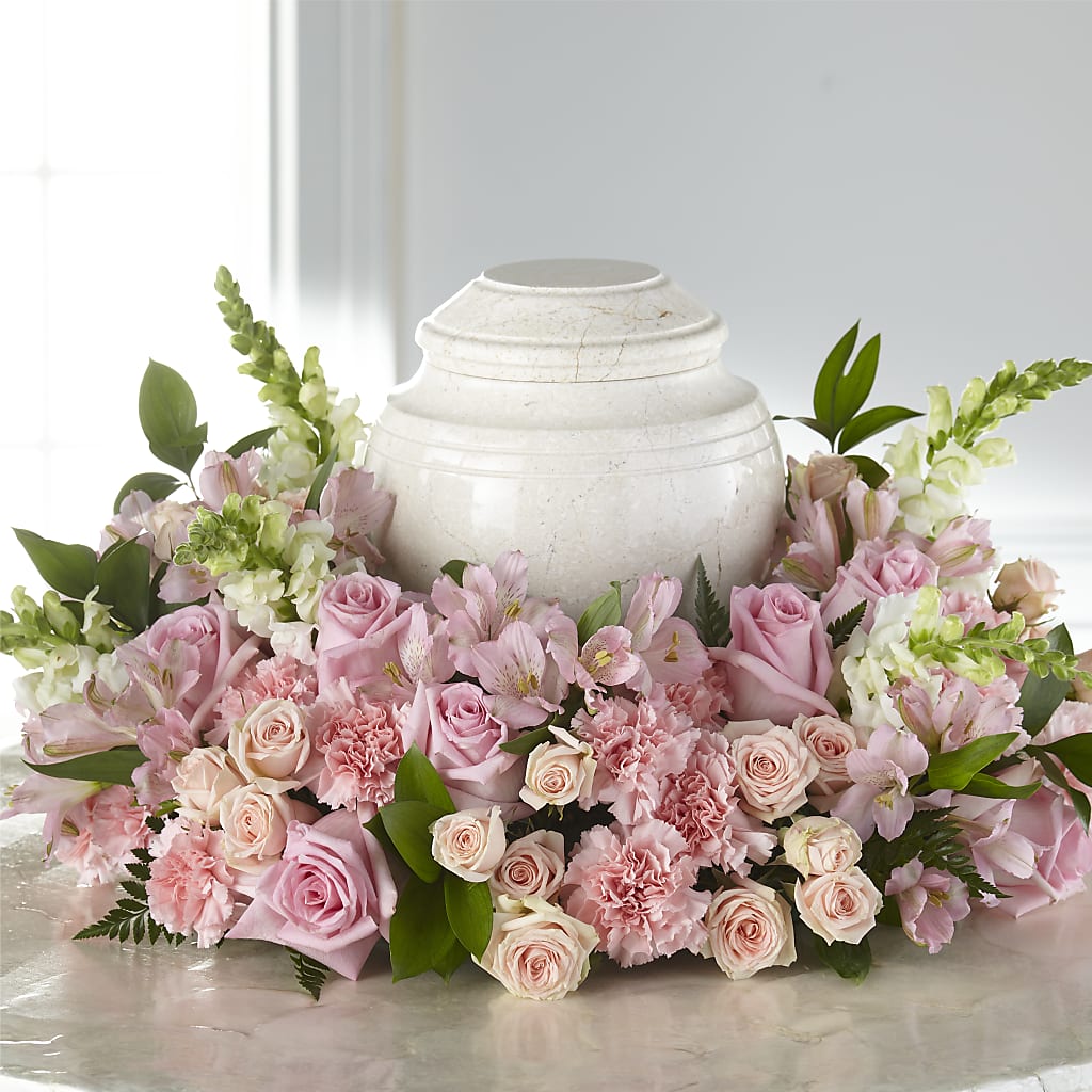 Blooms of Hope Cremation Adornment – BILLY'S WITTENBERG FLORAL, Wittenberg WI