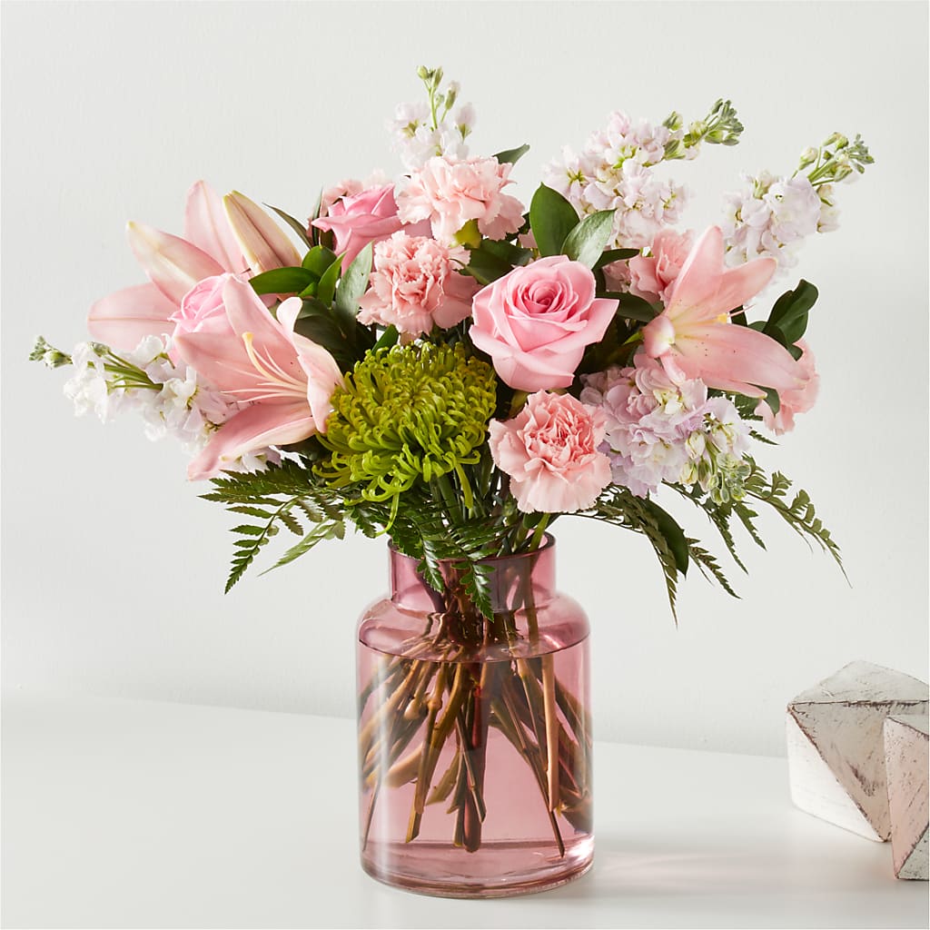 Pretty in Pink Bouquet – BILLY'S WITTENBERG FLORAL, Wittenberg WI