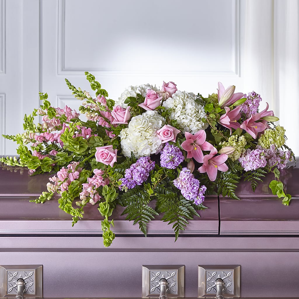 Life's Gratitude Casket Spray – BILLY'S WITTENBERG FLORAL, Wittenberg WI