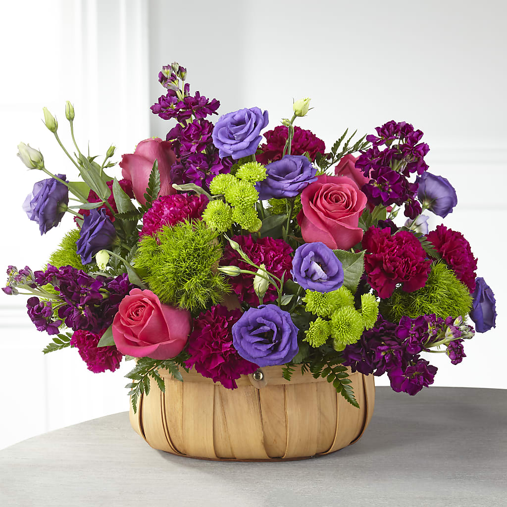 Serene Sanctuary Basket – BILLY'S WITTENBERG FLORAL, Wittenberg WI