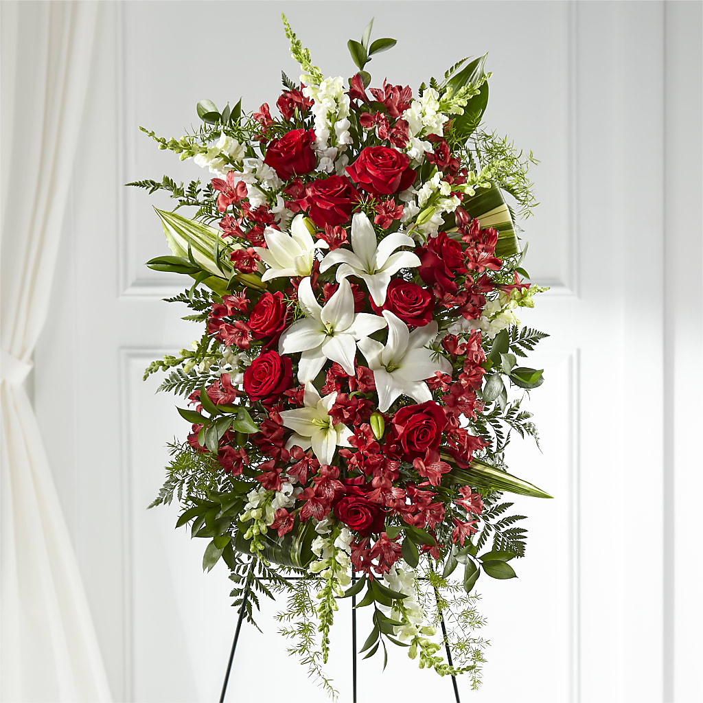 Everlasting Memory Standing Spray – BILLY'S WITTENBERG FLORAL, Wittenberg WI