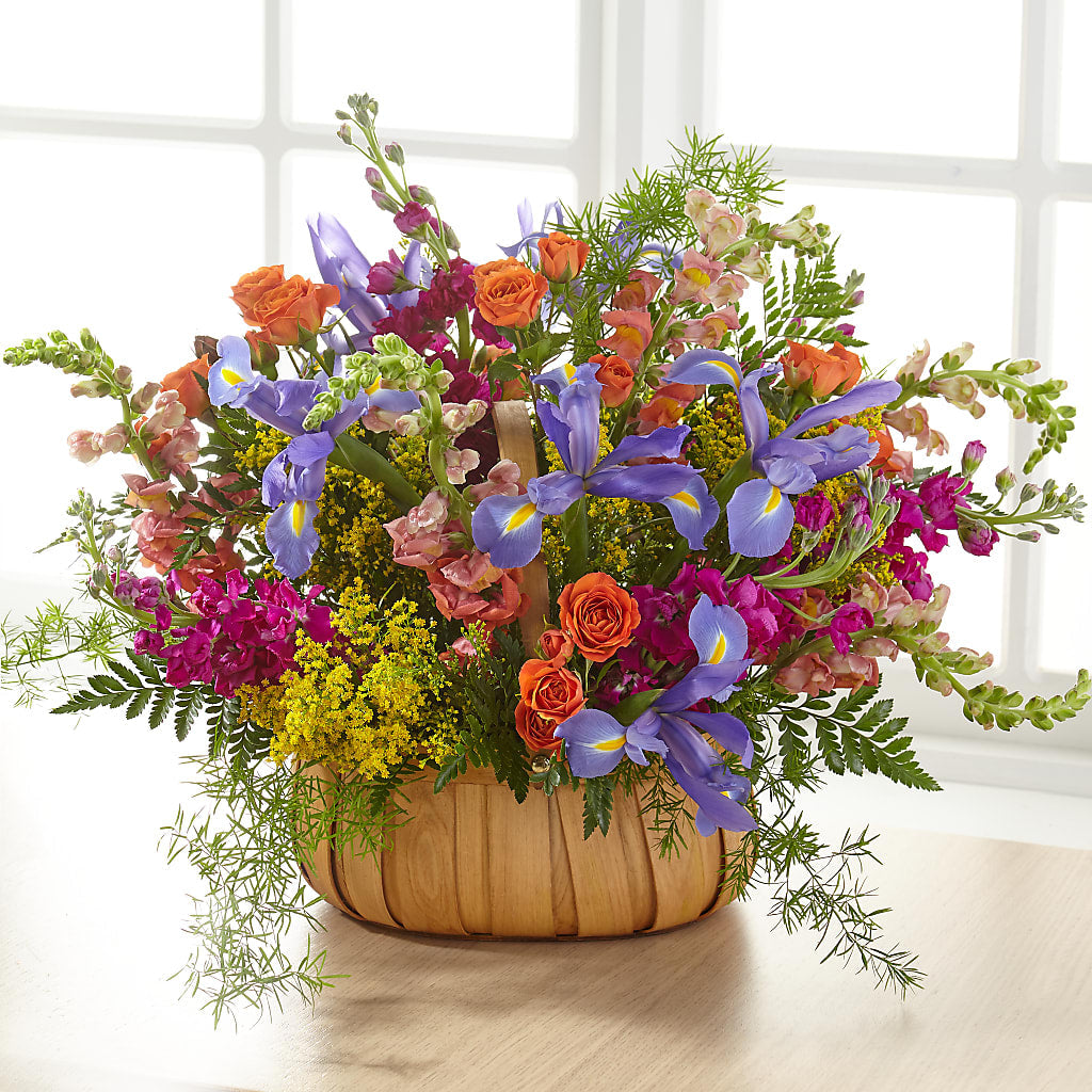 Garden of Life Basket – BILLY'S WITTENBERG FLORAL, Wittenberg WI
