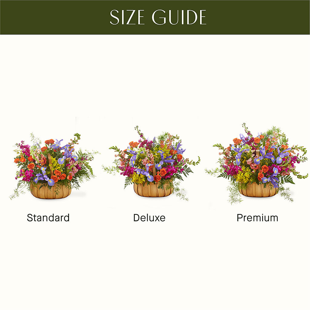 Garden of Life Basket – BILLY'S WITTENBERG FLORAL, Wittenberg WI