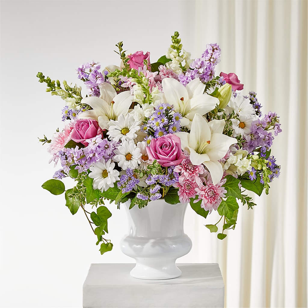 Remarkable Life Urn Arrangement – BILLY'S WITTENBERG FLORAL, Wittenberg WI