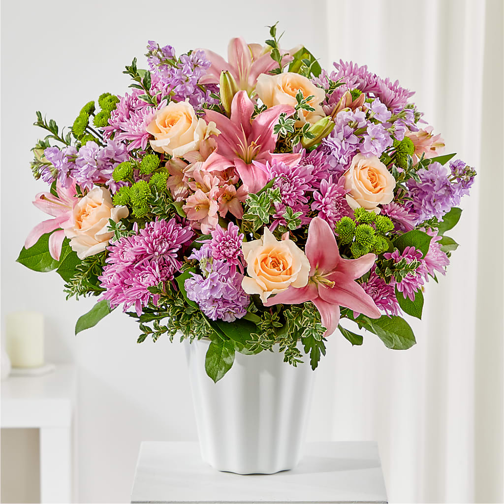 Supportive Embrace Tabletop Basket – BILLY'S WITTENBERG FLORAL, Wittenberg WI