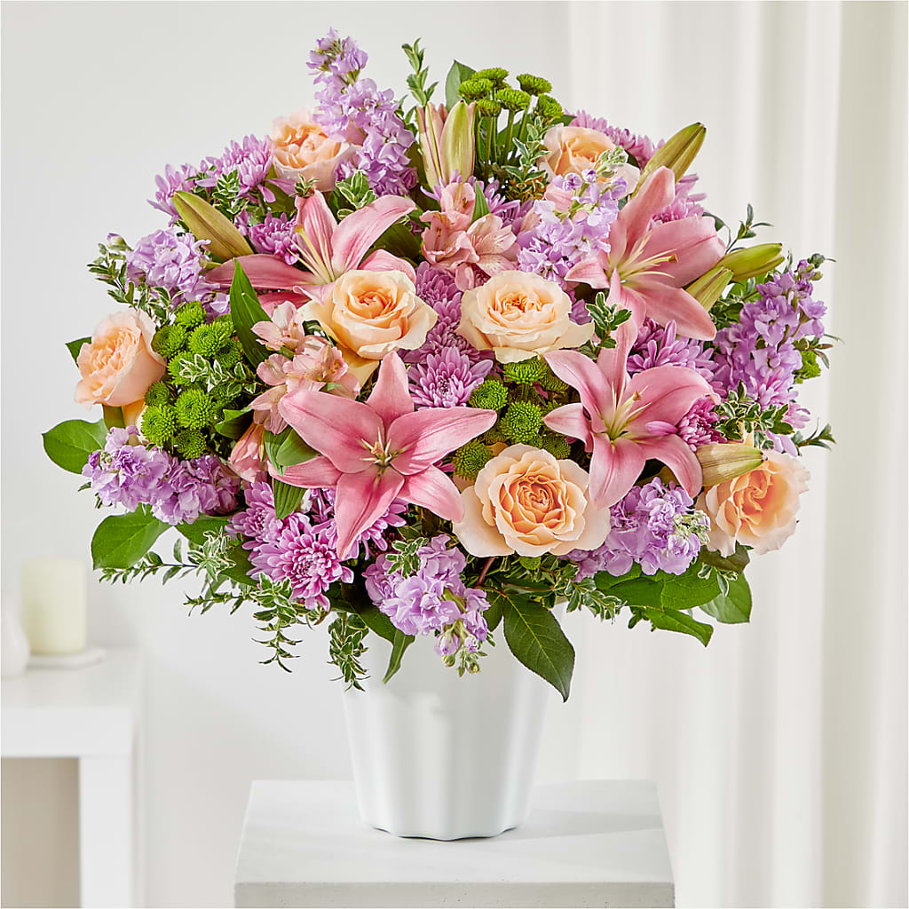Supportive Embrace Tabletop Basket – BILLY'S WITTENBERG FLORAL, Wittenberg WI