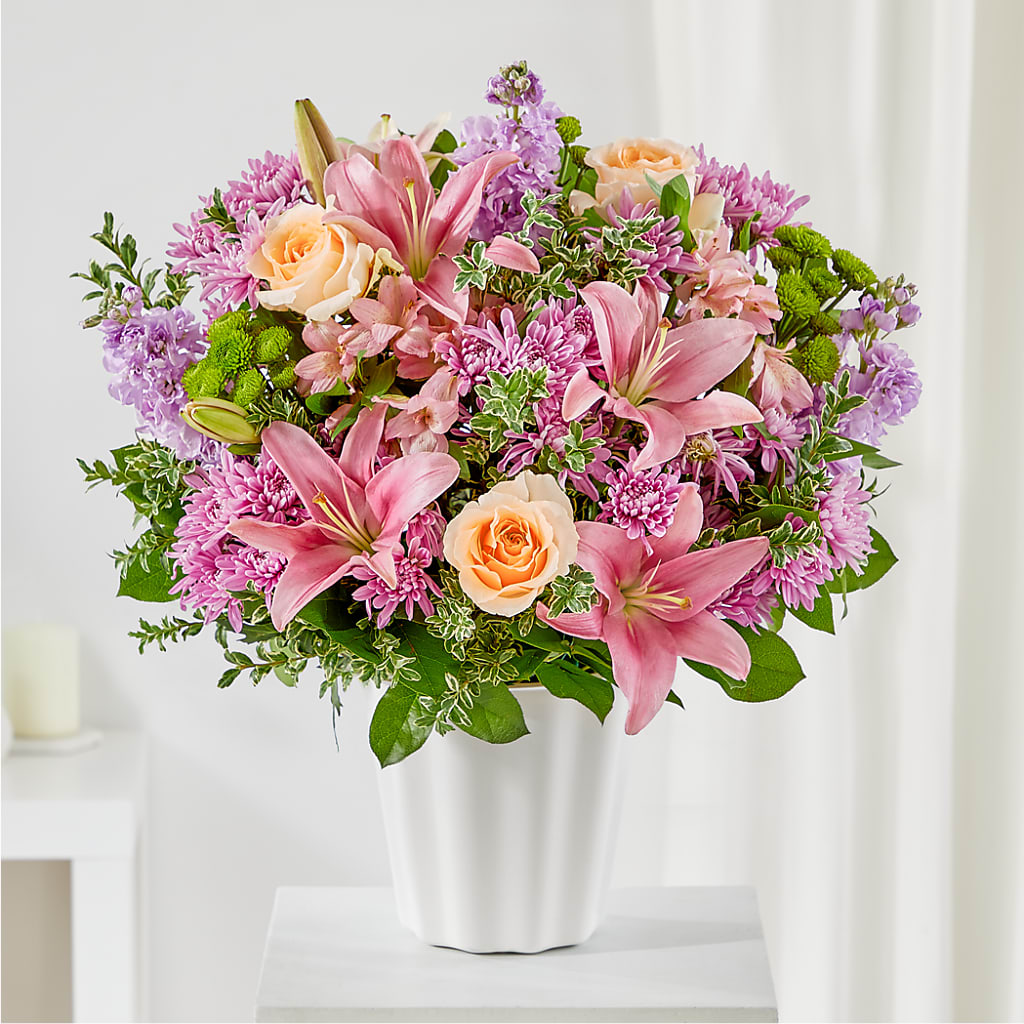 Supportive Embrace Tabletop Basket – BILLY'S WITTENBERG FLORAL, Wittenberg WI
