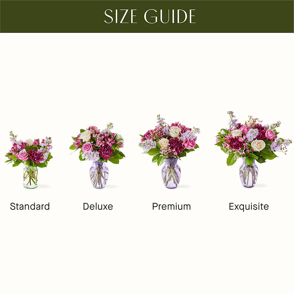 Amethyst Dreams Bouquet – BILLY'S WITTENBERG FLORAL, Wittenberg WI