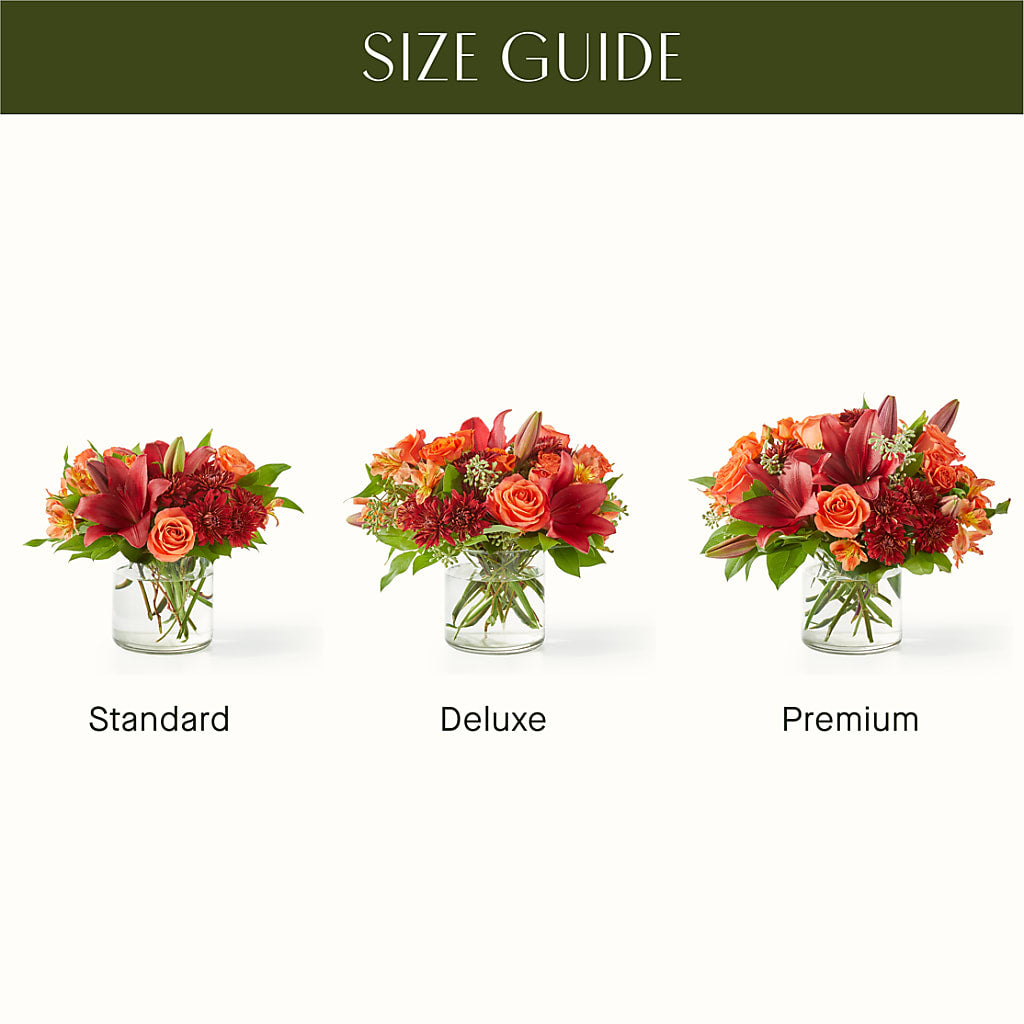 Crimson Leaves Bouquet – BILLY'S WITTENBERG FLORAL, Wittenberg WI
