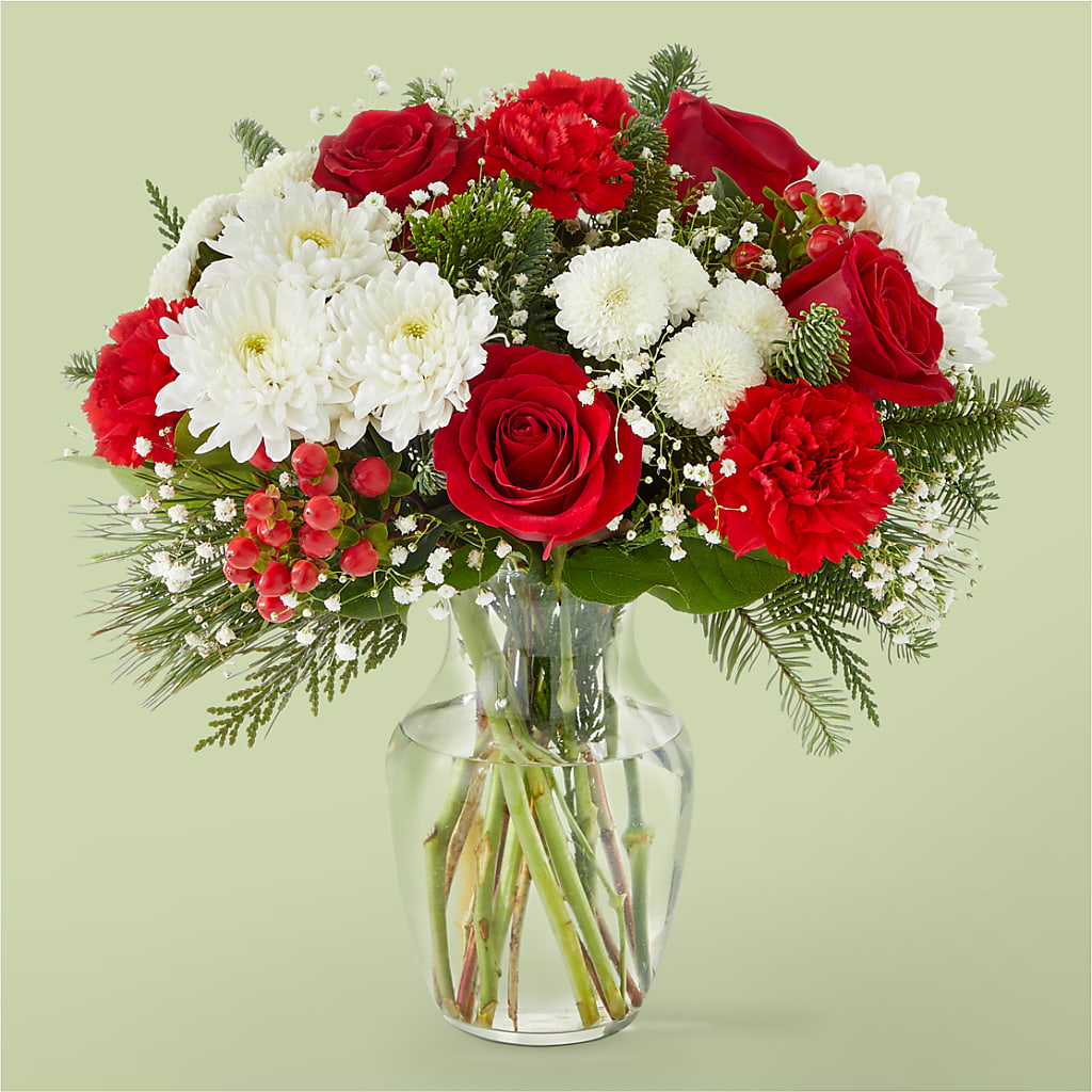 Chance of Flurries Bouquet – BILLY'S WITTENBERG FLORAL, Wittenberg WI