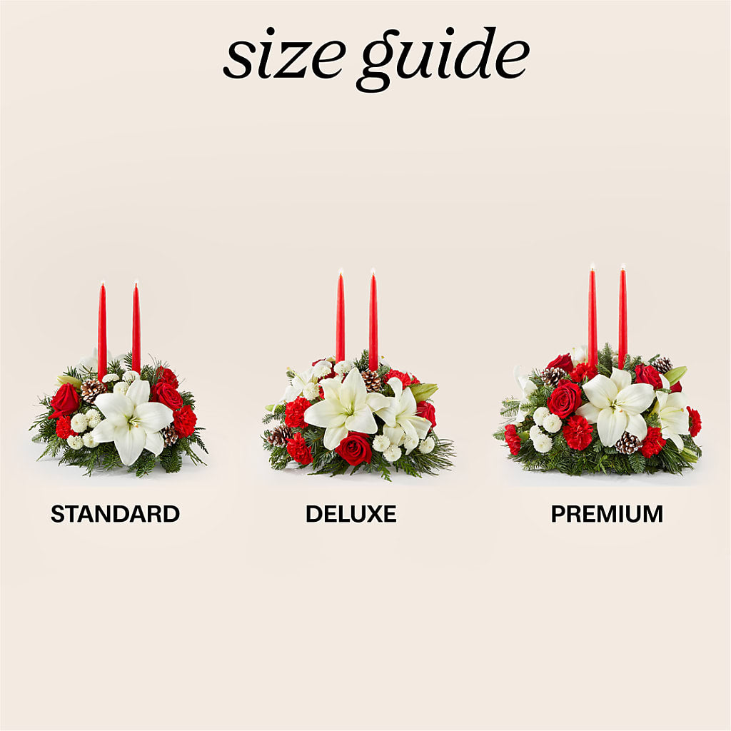 Seasonal Festivities Centerpiece – BILLY'S WITTENBERG FLORAL, Wittenberg WI