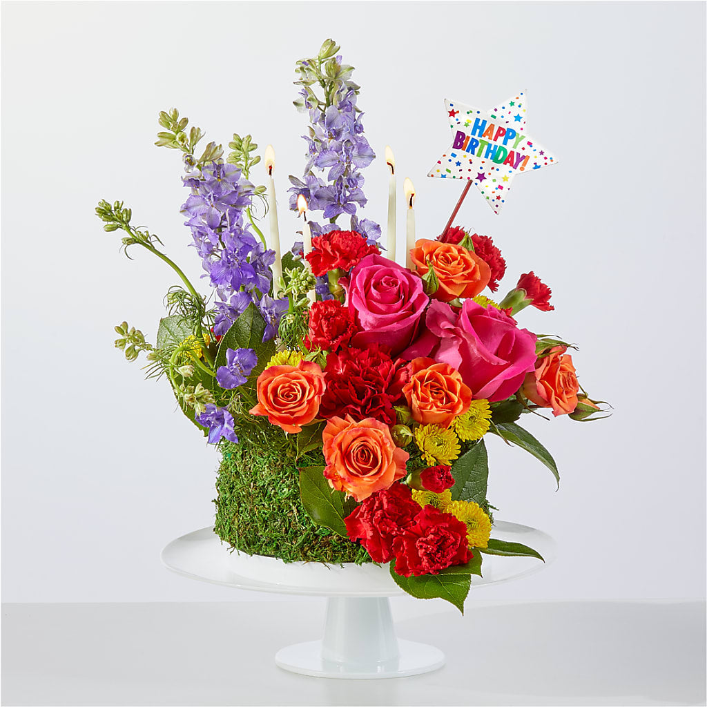 Best Year Yet Floral Cake – BILLY'S WITTENBERG FLORAL, Wittenberg WI