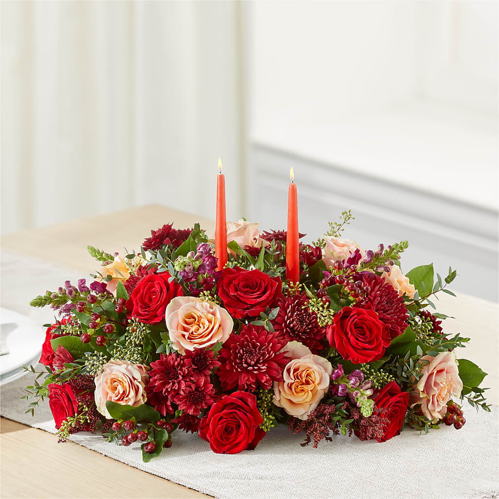 Most Thankful Centerpiece – BILLY'S WITTENBERG FLORAL, Wittenberg WI