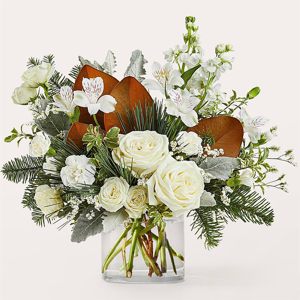 Fresh Snowfall Bouquet – BILLY'S WITTENBERG FLORAL, Wittenberg WI