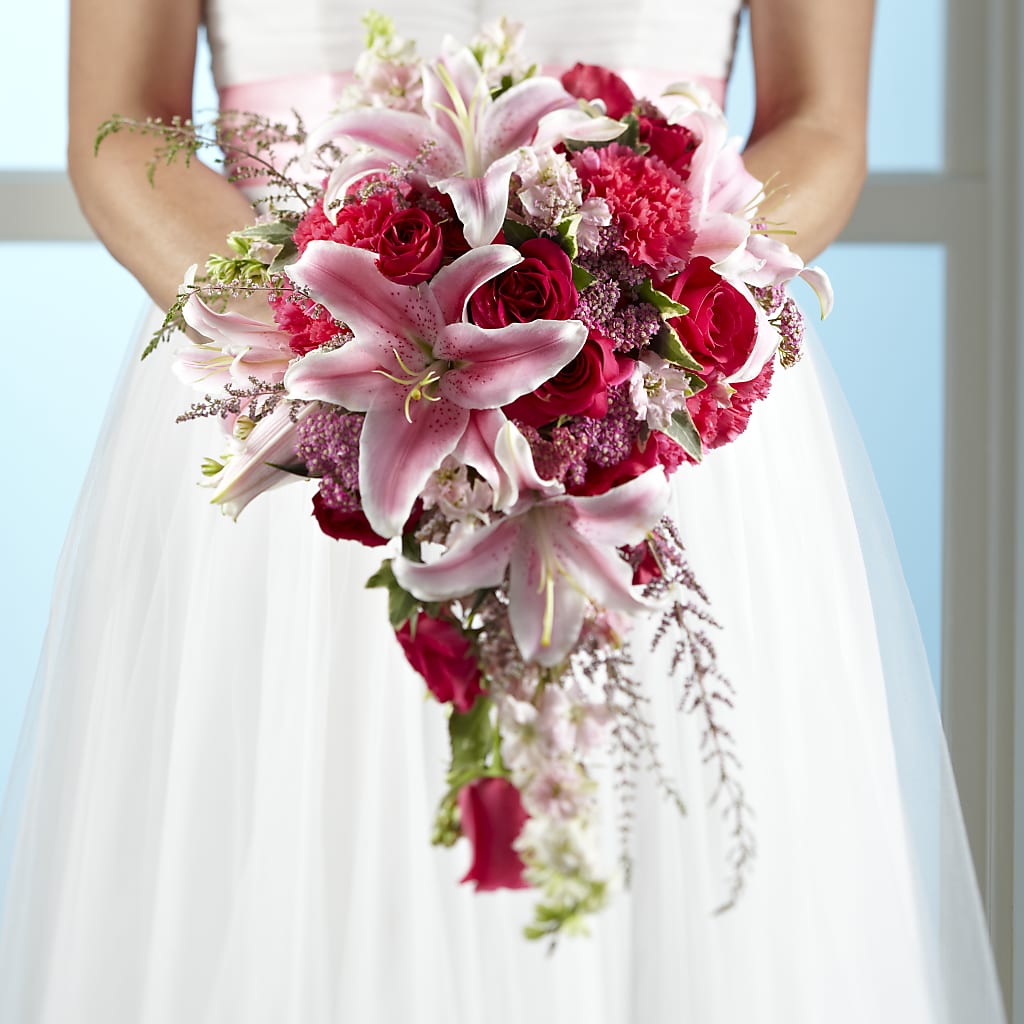 Lily & Rose Bouquet – BILLY'S WITTENBERG FLORAL, Wittenberg WI