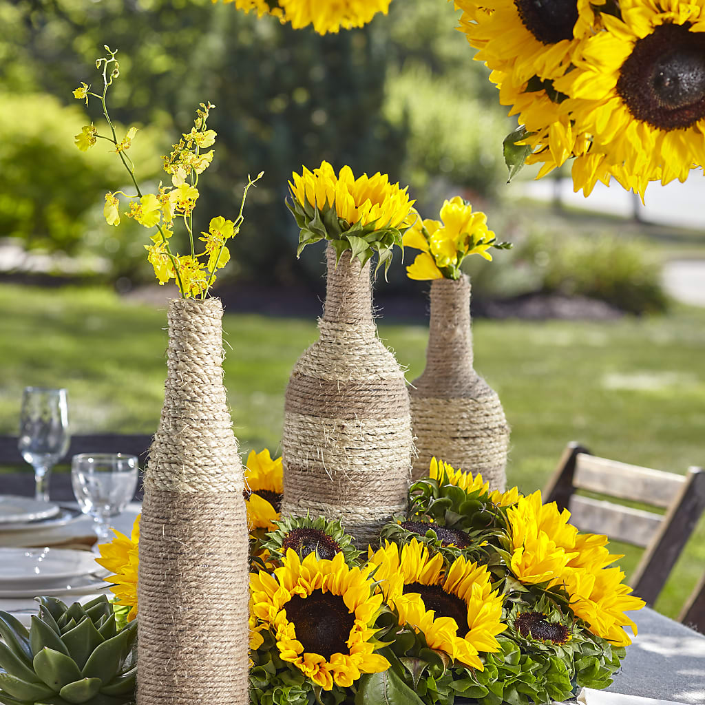 Sublime Garden Centerpiece – BILLY'S WITTENBERG FLORAL, Wittenberg WI