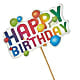 Happy Birthday Pick – BILLY'S WITTENBERG FLORAL, Wittenberg WI