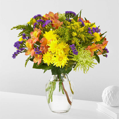 Marmalade Skies Bouquet – BILLY'S WITTENBERG FLORAL, Wittenberg WI
