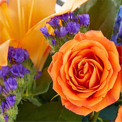 Radiant Citrus Box Bouquet – BILLY'S WITTENBERG FLORAL, Wittenberg WI