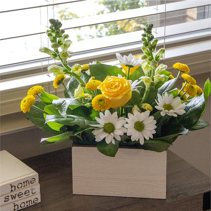 Sun Salutation Box Bouquet – BILLY'S WITTENBERG FLORAL, Wittenberg WI