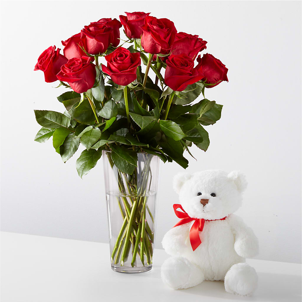 Romantic Long Stem Red Rose Bouquet Bundles – BILLY'S WITTENBERG FLORAL, Wittenberg WI