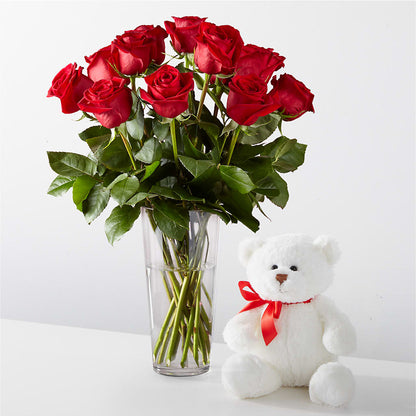 Romantic Long Stem Red Rose Bouquet Bundles – BILLY'S WITTENBERG FLORAL, Wittenberg WI