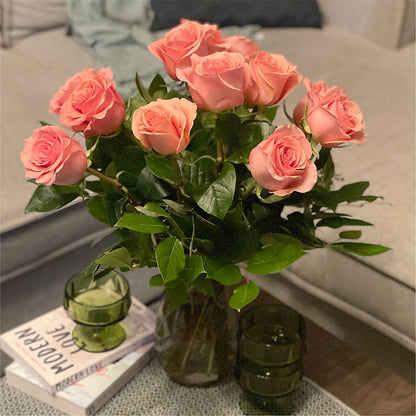 Long Stem Pink Rose Bouquet – BILLY'S WITTENBERG FLORAL, Wittenberg WI