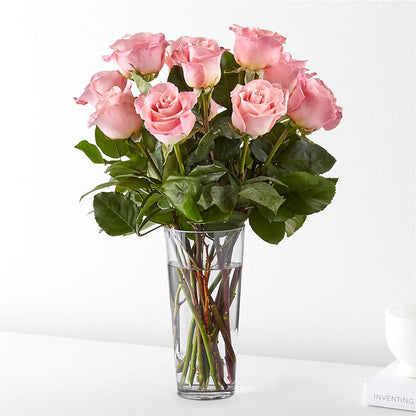 Long Stem Pink Rose Bouquet – BILLY'S WITTENBERG FLORAL, Wittenberg WI