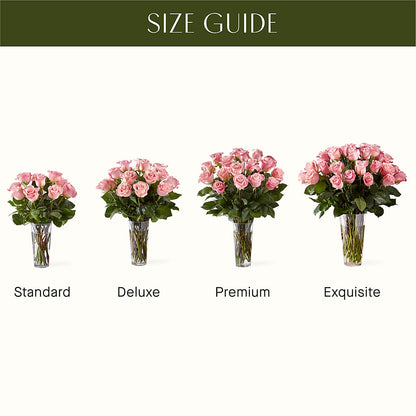 Long Stem Pink Rose Bouquet – BILLY'S WITTENBERG FLORAL, Wittenberg WI