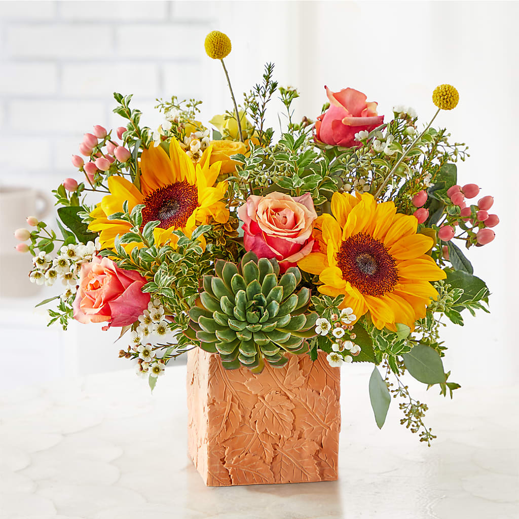 Sunflower Season Bouquet – BILLY'S WITTENBERG FLORAL, Wittenberg WI