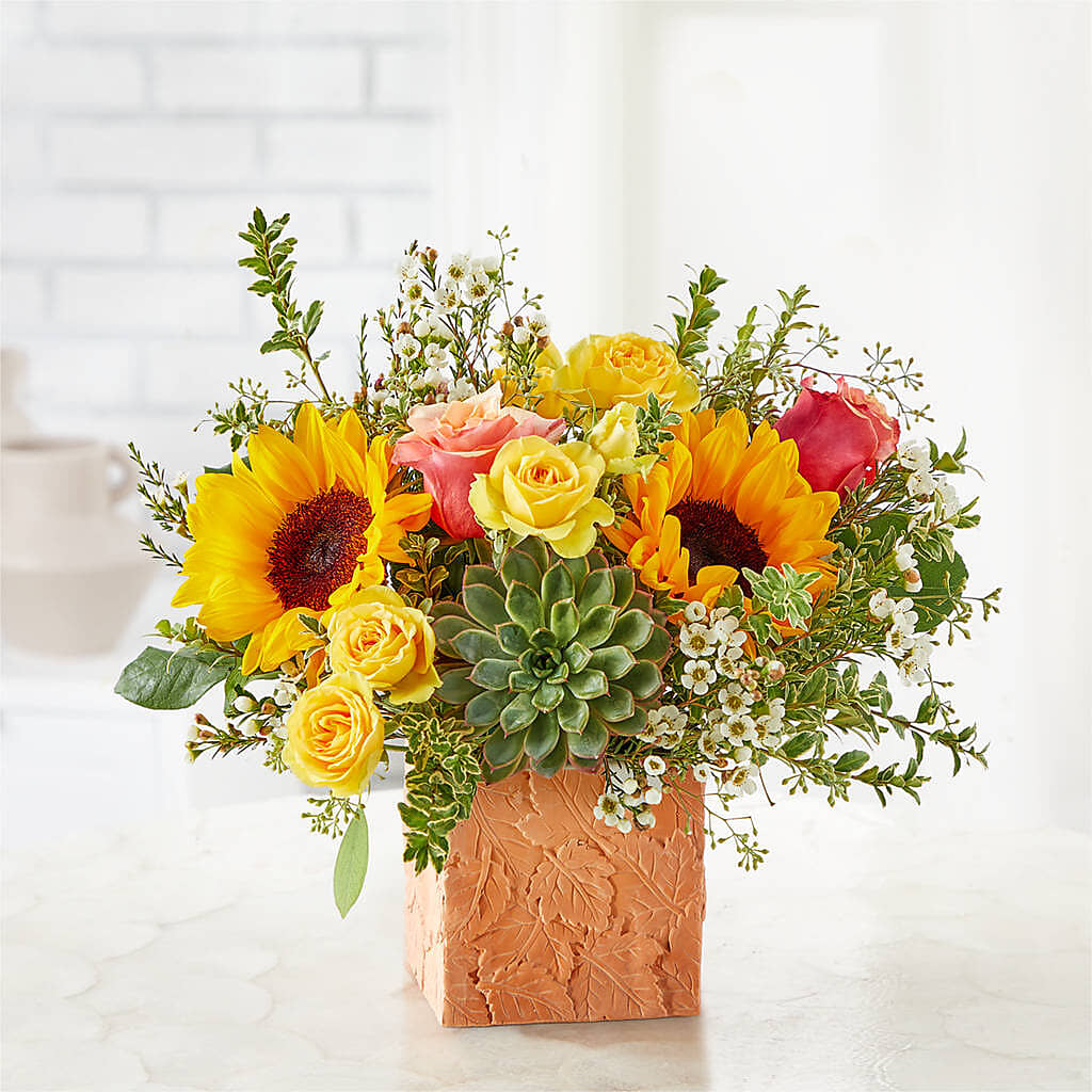 Sunflower Season Bouquet – BILLY'S WITTENBERG FLORAL, Wittenberg WI