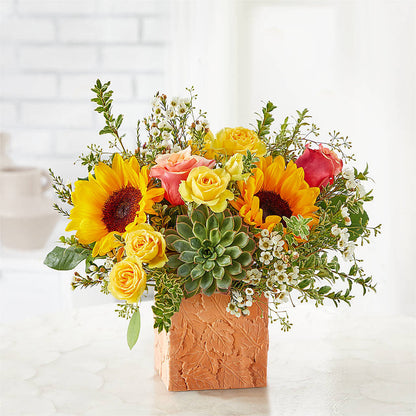 Sunflower Season Bouquet – BILLY'S WITTENBERG FLORAL, Wittenberg WI