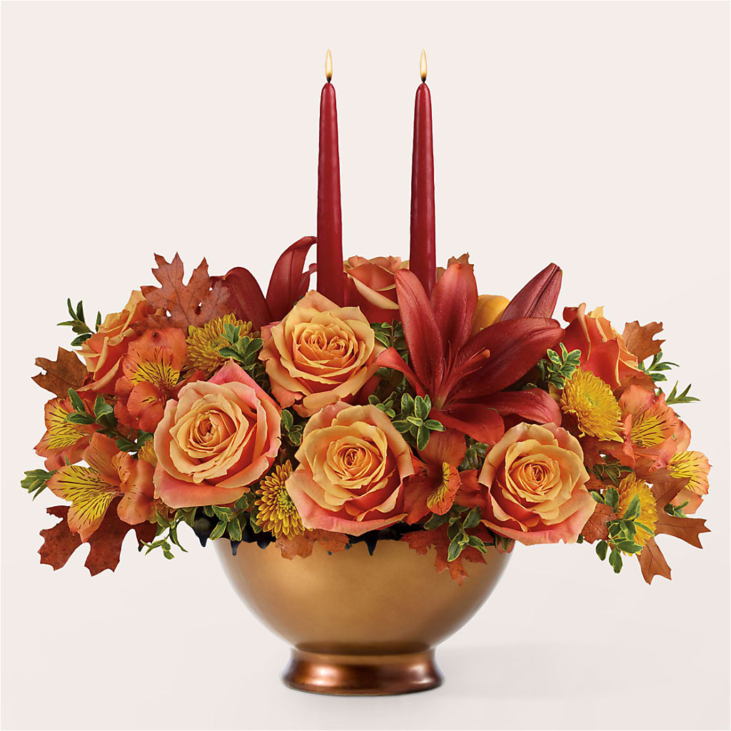 Harvest Table Centerpiece – BILLY'S WITTENBERG FLORAL, Wittenberg WI