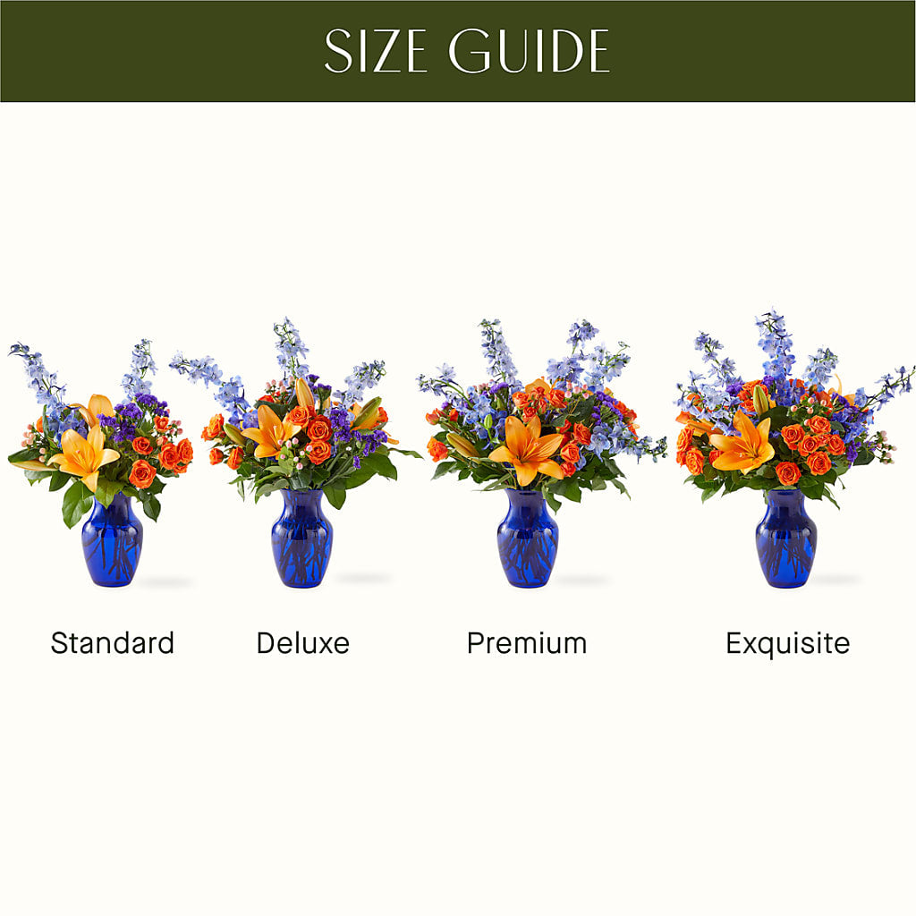 Radiant Citrus Bouquet – BILLY'S WITTENBERG FLORAL, Wittenberg WI