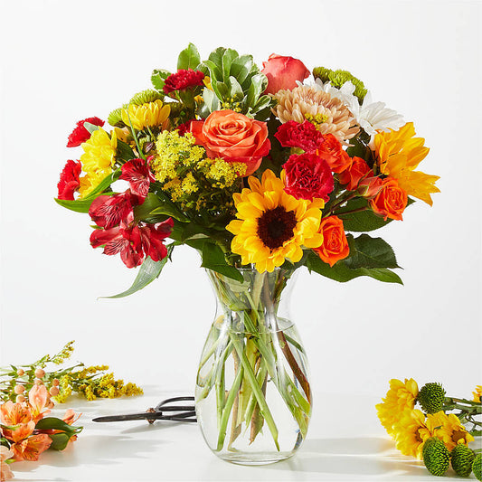 Fall Delight – A Florist Original – BILLY'S WITTENBERG FLORAL, Wittenberg WI