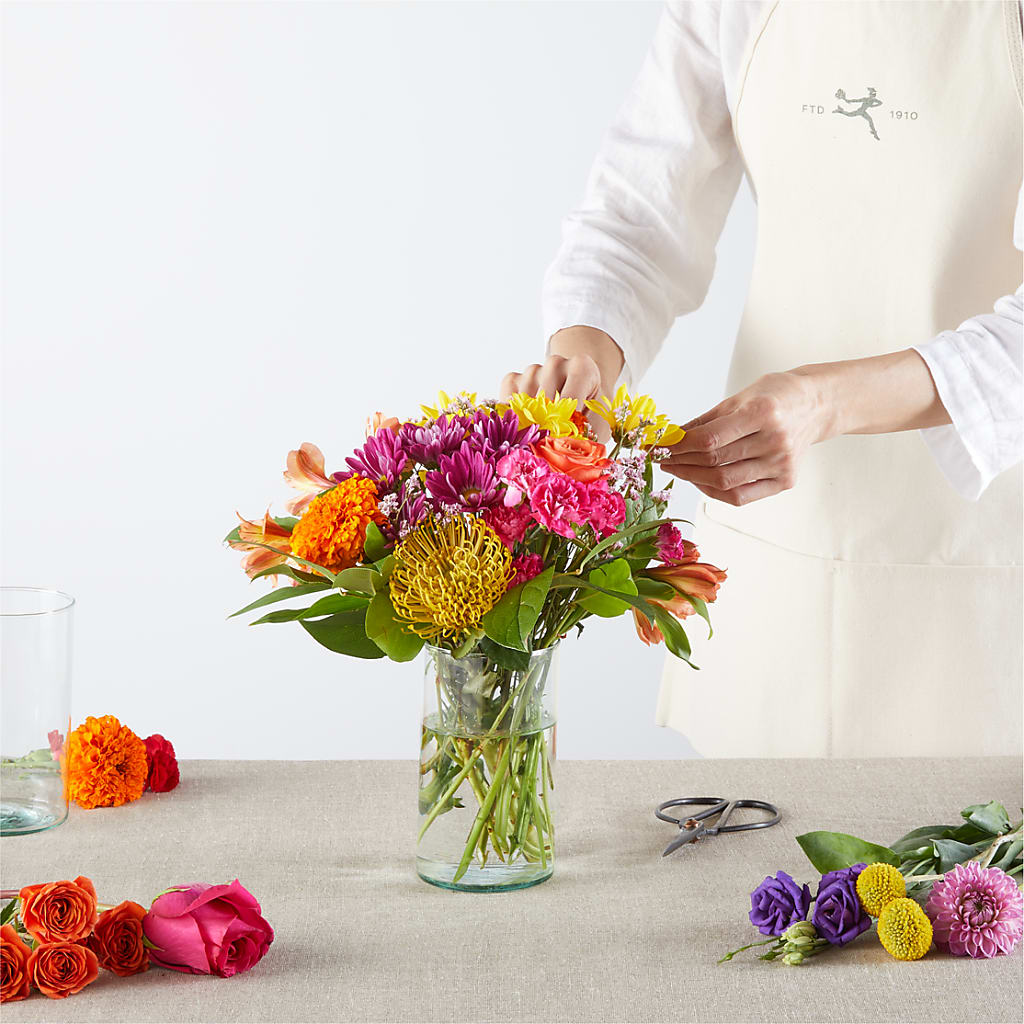 Feast of Color – A Florist Original – BILLY'S WITTENBERG FLORAL, Wittenberg WI