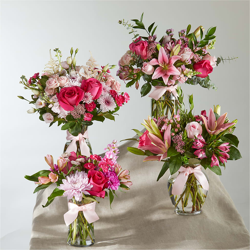 Pink Ribbon - A Florist Original – BILLY'S WITTENBERG FLORAL, Wittenberg WI